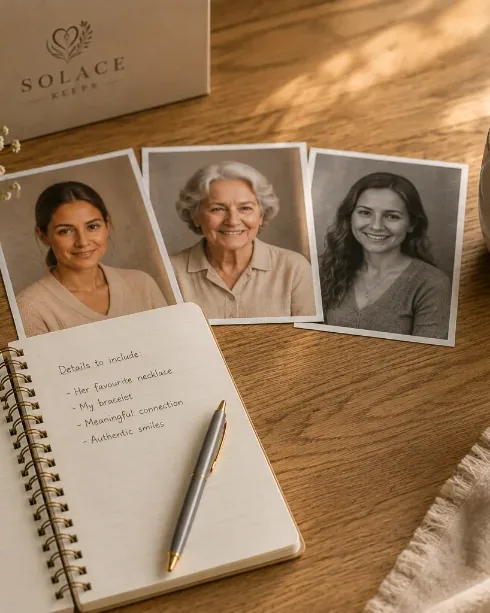 Step two — carefully separating each person from their original photograph
